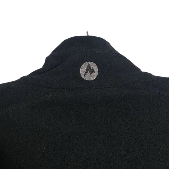 Marmot Mens Black Full Zip Fleece Outdoor Jacket Windbreaker Size Large - Picture 4 of 5